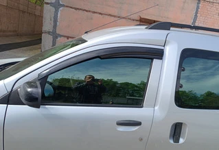 Вітровики (2 шт., Sunplex Sport) для Dacia Dokker 2013-2022 рр