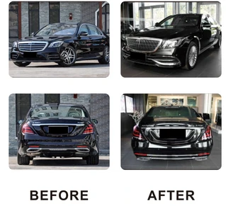 Комплект обвісів на Maybach (2018-2022, без оптики) для Mercedes S-сlass W222