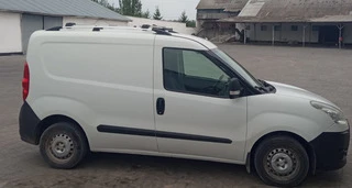 Поперечены на рейлінги без ключа (2 шт) Чорний для Fiat Doblo II 2010-2022 рр