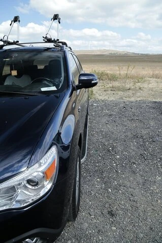 Бокові пороги Tayga Grey (2 шт., алюміній) для Mitsubishi Outlander 2006-2012рр