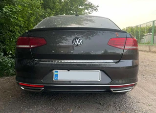 Кромка багажника SD (нерж) Carmos - Турецька сталь для Volkswagen Passat B8 2015-2023 рр