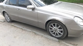 Накладки на арки (4 шт, нерж) для Mercedes E-сlass W211 2002-2009 рр