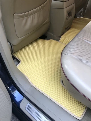 Килимки EVA (бежеві) 2006-2010 для Hyundai Santa Fe 2 рр