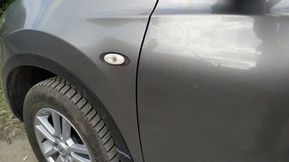 Обведення поворотника (2 шт, нерж) для Nissan Qashqai 2010-2014рр