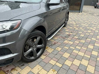 Бокові пороги Fullmond (2 шт., алюміній) для Ауди Q7 2005-2015 рр