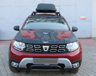 Комплект накладок на капот DRAGON (3 шт) для Renault Duster 2018-2024 рр