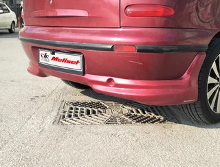 Накладка на задній бампер (Meliset, під покраску) для Fiat Bravo 2008- рр