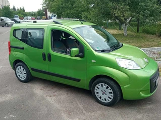 Рейлінги, колір Хром Металеві ніжки для Fiat Fiorino/Qubo