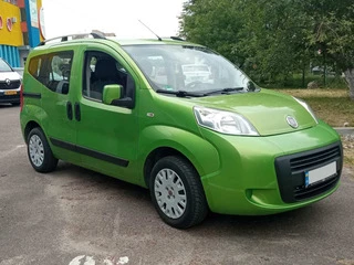 Рейлінги, колір Хром Металеві ніжки для Fiat Fiorino/Qubo