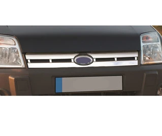 Накладки на решітку радіатора (нерж.) Carmos - Турецька сталь для Ford Connect 2006-2009 рр