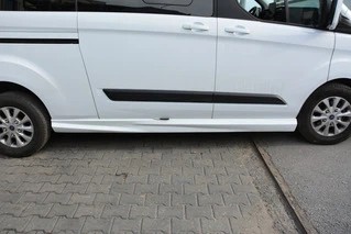 Пороги (2 шт, під фарбування) Довга база для Ford Custom 2013-2022 рр