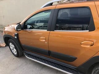 Нижня окантовка вікон (4 шт, нерж) Carmos - Турецька сталь для Renault Duster 2018-2024 рр
