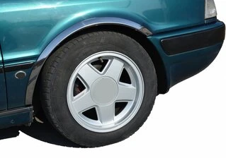 Накладки на арки (4 шт, нерж) для Ауди 80/90 1987-1996 рр