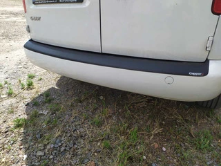 Накладка на задній бампер (ABS) для Volkswagen Caddy 2004-2010 рр