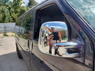 Накладки на дзеркала (Carmos, 2 шт, пласт) Carmos - турецький АБС-пластик для Volkswagen T4 Transporter