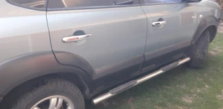 Накладки на ручки (4 шт, нерж) для Hyundai Tucson JM 2004- рр