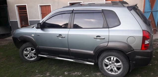 Накладки на ручки (4 шт, нерж) для Hyundai Tucson JM 2004- рр
