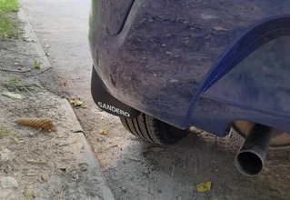 Задні бризковики (2 шт.) для Renault Sandero 2007-2013 рр