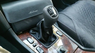 Чохол КПП -2025 ручка Elegance (кожзам) для Mercedes C-class W202 1993-2001 рр