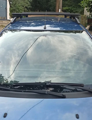 Перемички на звичайні рейлінги під ключ Bold Bar V1 (2 шт) Чорні для Ford Focus II 2008-2011 рр