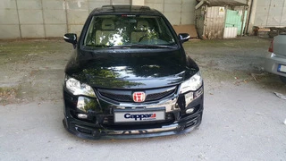 Дефлектор капоту (EuroCap) для Honda Civic Sedan VIII 2006-2011рр