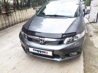Дефлектор капоту (EuroCap) для Honda Civic Sedan IX 2011-2016 рр