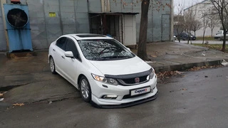Дефлектор капоту (EuroCap) для Honda Civic Sedan IX 2011-2016 рр