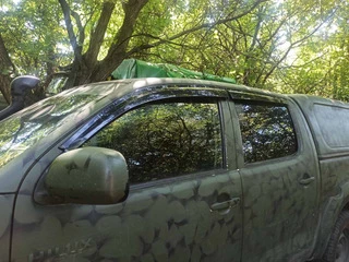 Вітровики (4 шт., Sunplex Sport) для Toyota Hilux 2015- рр