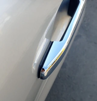 Накладки на ручки (4 шт) Carmos - Турецька сталь для Mercedes ML W163