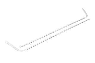 Нижні молдинги стекол (8 шт, нерж) Carmos - Турецька сталь для Hyundai Bayon