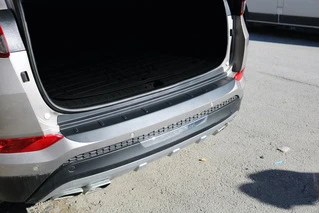 Накладка на задній бампер EuroCap 2016-2018 (ABS) для Hyundai Tucson TL рр