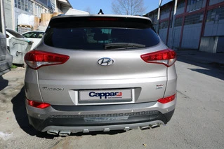 Накладка на задній бампер EuroCap 2016-2018 (ABS) для Hyundai Tucson TL рр