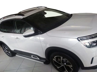 Бокові пороги Maya V2 (2 шт., алюміній) для Citroen C5 Aircross 2017- рр