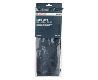 Серветка універсальна екстрам&rsquo;яка з мікрофібри 35x40 см SA-220 SAPFIRE