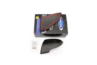 Накладки на дзеркала (2 шт., карбон) для Kia Sportage 2010-2015 рр