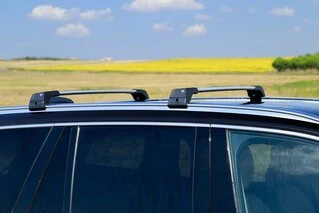 Поперечки на рейлінги під ключ (2 шт) Сірі для Volvo XC90 2015- рр