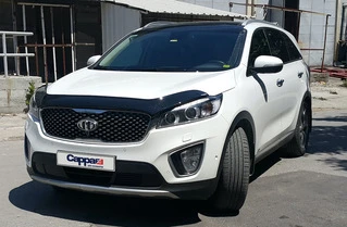 Дефлектор капоту (EuroCap) для Kia Sorento III UM 2014-2020 рр