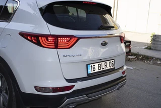 Накладка на задній бампер EuroCap 2015-2018 (ABS) для Kia Sportage рр