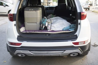 Накладка на задній бампер EuroCap 2015-2018 (ABS) для Kia Sportage рр