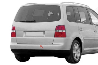 Накладка на задній бампер OmsaLine (нерж.) для Volkswagen Touran 2003-2010 рр