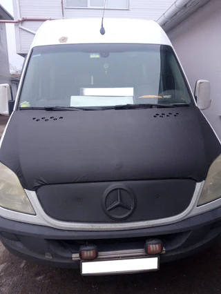 Чохол капота 2006-2013 (шкірозамінник) для Mercedes Sprinter W906 рр