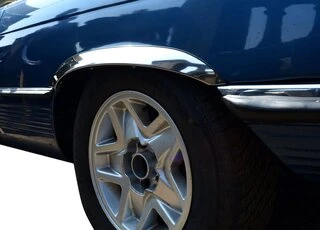 Накладки на арки (4 шт, нерж) для Mercedes W107