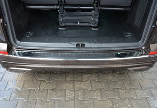 Накладка на задній бампер Omsa Глянець (1 двері, нерж) для Volkswagen T6