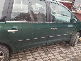 Накладки на ручки (4 шт, нерж) OmsaLine - Італійська нержавійка для Volkswagen Sharan 1995-2010 рр