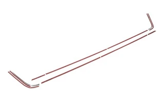 Нижні молдинги стекол (8 шт, нерж) Carmos - Турецька сталь для Hyundai Bayon