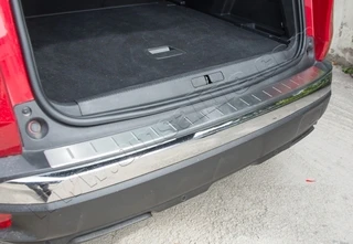 Накладка на задній бампер OmsaLine (нерж) для Peugeot 3008 2016-2023 рр