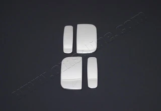 Накладки на ручки (нерж.) Дві передні, дві зсувних дверей для Citroen Berlingo 1996-2008 рр