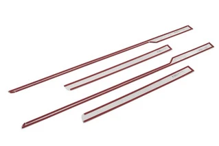 Молдинг дверний (4 шт, нерж) для Hyundai Tucson NX4 2021- рр