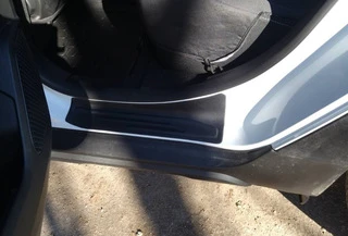 Накладки на дверні пороги EuroCap (4 шт, ABS) для Dacia Duster 2018-2024 рр