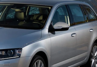 Накладки на дзеркала (2 шт, нерж) для Skoda Octavia III A7 2013-2019рр